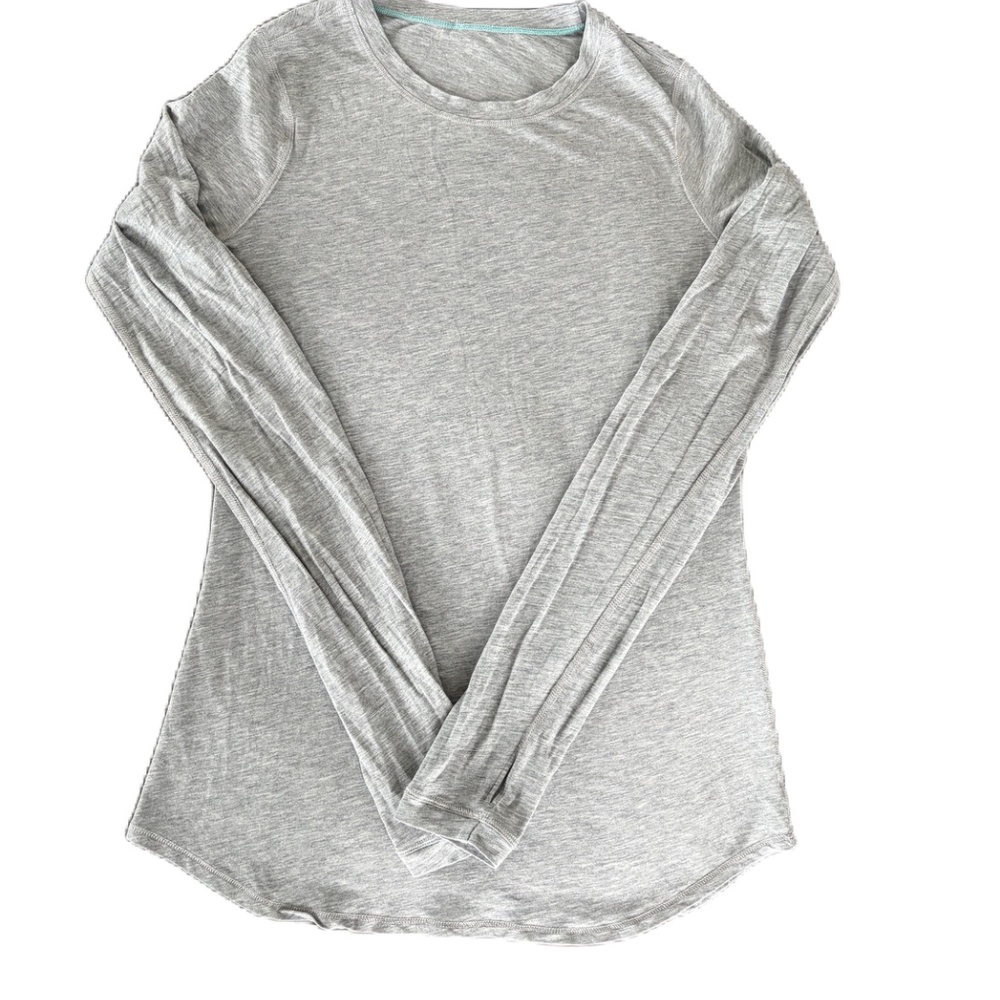 Ivivva girls long sleeve tee gray - Picture 3 of 11